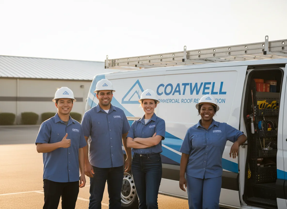 Commercial roof coating company in Lake, WV